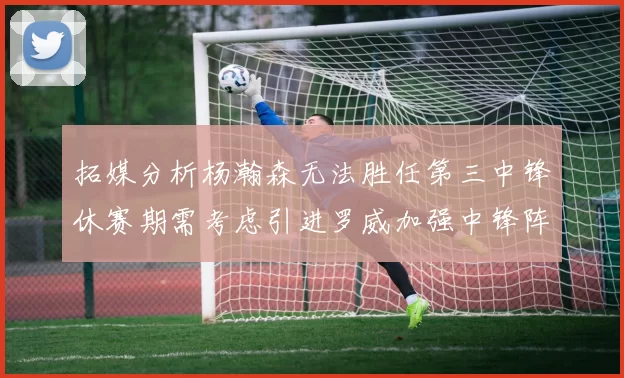 拓媒分析杨瀚森无法胜任第三中锋休赛期需考虑引进罗威加强中锋阵容